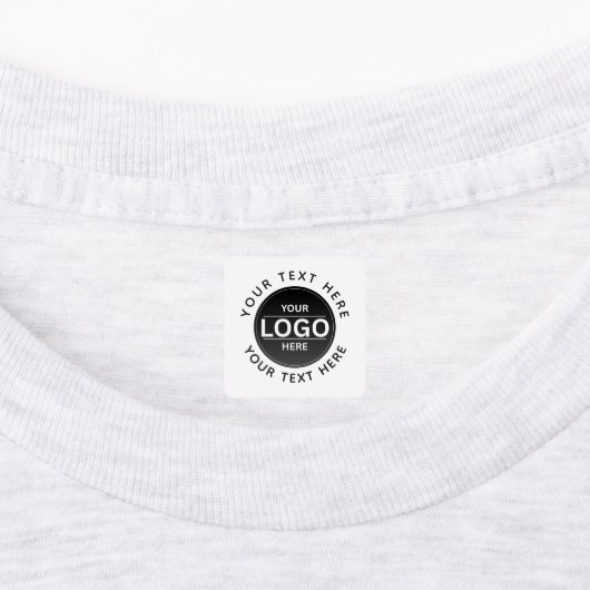Custom Business Brand Logo Labels (Aangebracht)