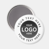 Custom Business Brand Logo Magneet (Voorkant / Achterkant)