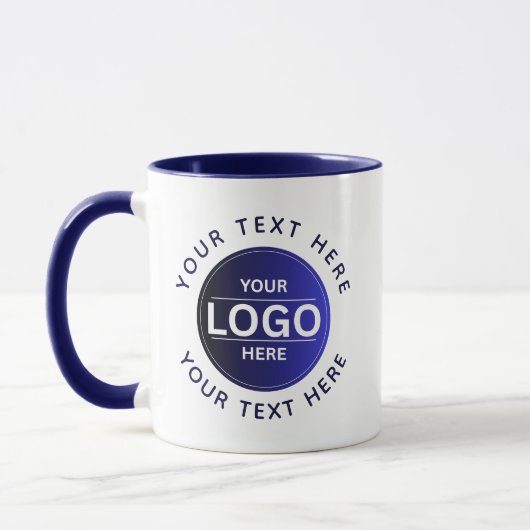Custom Business Brand Logo Mok (Links)