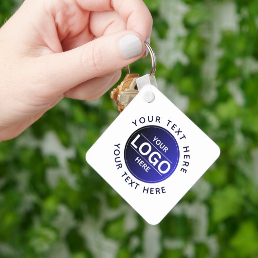 Custom Business Brand Logo Sleutelhanger (Hand)