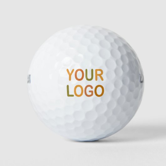 Custom Business Branding LOGO Golf Balls Golfballen (Voorkant)