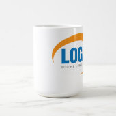 Custom Business Classic White Mok van 15 oz (Center)