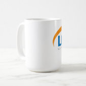 Custom Business Classic White Mok van 15 oz (Voorkant links)