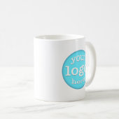 Custom Business Company Logo Branded Coffee Mok (Voorkant rechts)