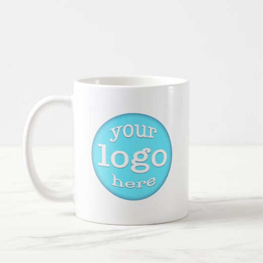 Custom Business Company Logo Branded Coffee Mok (Links)