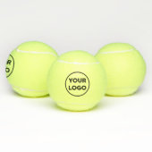 Custom Business Company Logo Branded Tennisballen (Multi)