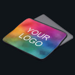 Custom Business Company Logo Hier Moderne Sjabloon Laptop Sleeve<br><div class="desc">Custom Upload uw bedrijf Logo Hier Modern Elegant Zwart-wit Sjabloon Electronics Bag / Tablet & Laptop Hoesjes / Neopreen Laptop Sleeve 13 inch.</div>