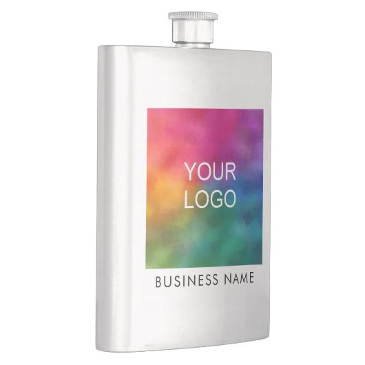 Custom Business Company Logo Hier Sjabloon Best Flacon (Rechts)