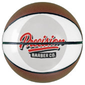 Custom Business Company Logo & Photo Personalized Basketbal (Voorkant)