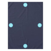 Custom Business Company Logo Promo Trade Show Blau Tafelkleed (Voorkant)
