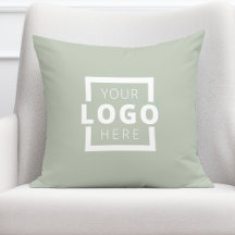 Custom Business Company Logo Sage Green