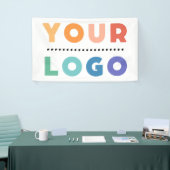 Custom Business Company Logo Shop Spandoek (Beurs)