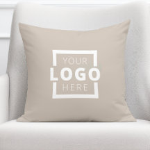 Custom Business Company Logo Taupe