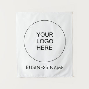 Custom Business Company Logo Tekst Sjabloon toevoe Wandkleed