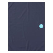 Custom Business Company Logo Trade Show Navy Blue Tafelkleed (Voorkant)