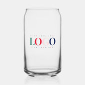 Custom Business Company Rectangle Kleurrijke Logo Blikvorm Glas (Voorkant)