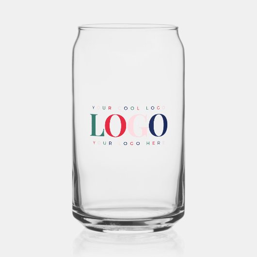 Custom Business Company Rectangle Kleurrijke Logo Blikvorm Glas (Voorkant)