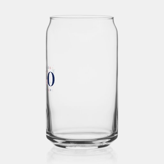 Custom Business Company Rectangle Kleurrijke Logo Blikvorm Glas (Links)