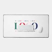 Custom Business Company Rectangle Kleurrijke Logo Bureaumat (Keyboard & Muis)