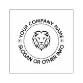 Custom Business Company Rubber Stamp Rubberstempel (Afrduk)
