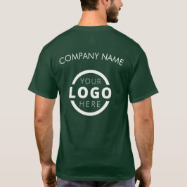 Custom Business Corporate Logo Employee Uniform T-shirt