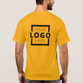 Custom Business Corporate Logo Employee Uniform T-shirt