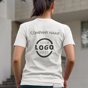 Custom Business Corporate Logo Employee Uniform T-shirt
