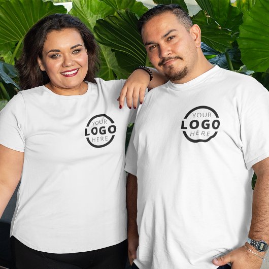 Custom Business Corporate Logo Employee Uniform T-shirt