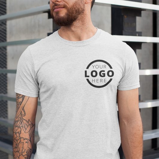 Custom Business Corporate Logo Employee Uniform T-shirt