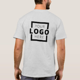 Custom Business Corporate Logo Employee Uniform T-shirt