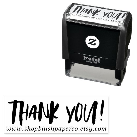 Custom Business dank u stempel | DANK U STEMPEL (In situ)