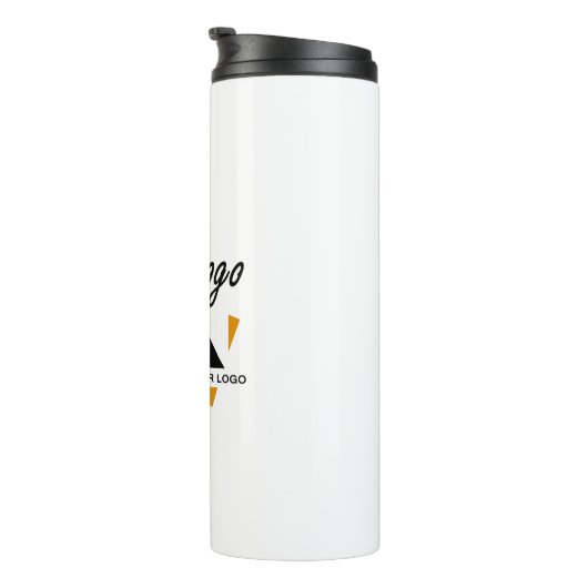 Custom Business Design Voeg uw bedrijf Logo toe Thermosbeker (Geroteerd rechts)