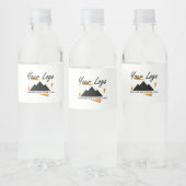 Custom Business Design Voeg uw bedrijf Logo toe Waterfles Etiket (Flessen)