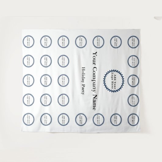 Custom Business Event Corporate Party Wandkleed (Voorkant (horizontaal))