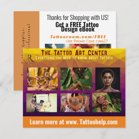 Custom Business Flyer Branding Sjabloon (Voorkant / Achterkant)