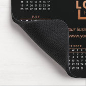 Custom Business Logo 2023 Calendar Rose Gold Muismat (Hoek)