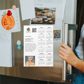 Custom Business Logo 2026 Bedrijfskalender Magnet