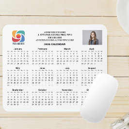 Custom Business Logo 2026 Company Calendar Muismat