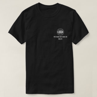 Custom Business Logo and slogan T-shirt