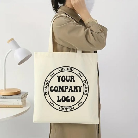 Custom Business Logo Bag voor klanten & medewerker Tote Bag