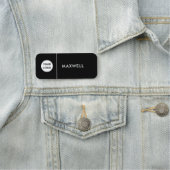 Custom Business Logo | Basic Employee Staff  Naamplaatje (In situ)