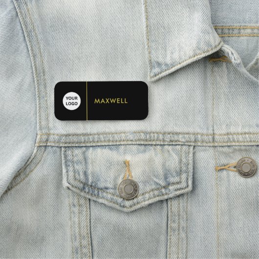 Custom Business Logo | Basic Employee Staff  Naamplaatje (In situ)