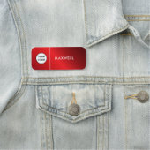 Custom Business Logo | Basic Employee Staff  Naamplaatje (In situ)