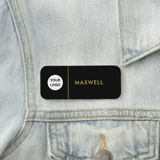 Custom Business Logo | Basic Employee Staff  Naamplaatje