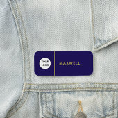 Custom Business Logo | Basic Employee Staff Naamplaatje