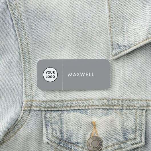 Custom Business Logo | Basic Employee Staff  Naamplaatje