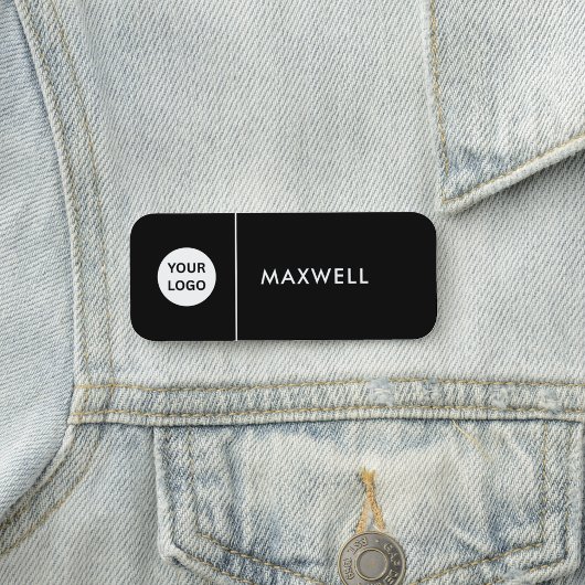 Custom Business Logo | Basic Employee Staff  Naamplaatje