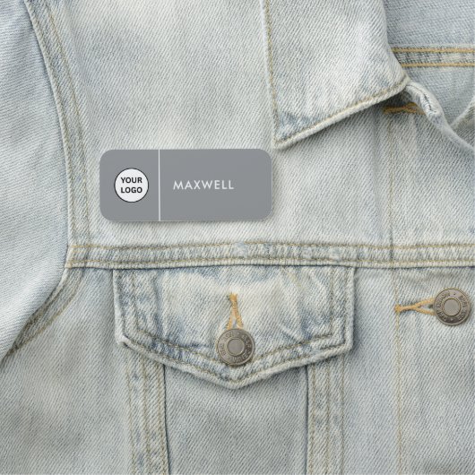 Custom Business Logo | Basic Employee Staff  Naamplaatje (In situ)