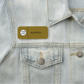 Custom Business Logo | Basic Employee Staff  Naamplaatje (In situ)