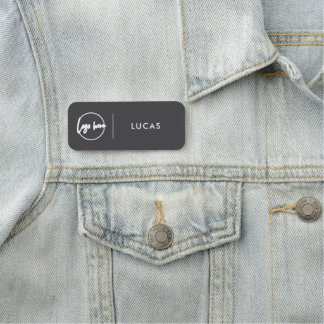 Custom Business Logo Basic Employee Staff Name Na Naamplaatje